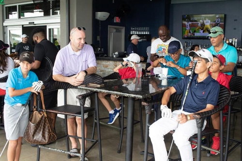 GCJGF Top Golf & Birthday Party for Wayne McKinney